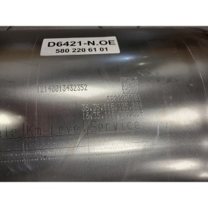 Filtre à particules FAP IVECO Stralis Euro 6 - 5802206101