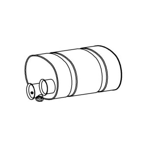 Catalyseur SCR Euro 4/5 VOLVO B9,  B12 - Dinex 80392 20703415